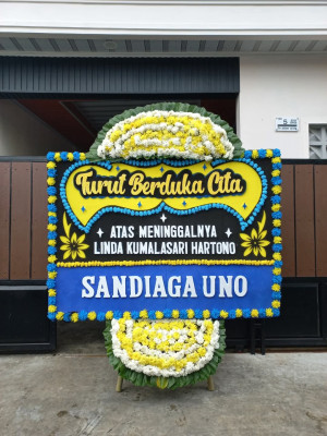 Papan Bunga Duka di Mangkubumen